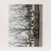 Horse Carriage Montreal. Legpuzzel (Verticaal)