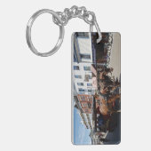 Horse & Carriage on Mackinac Island, Michigan Sleutelhanger (Voorkant Links)