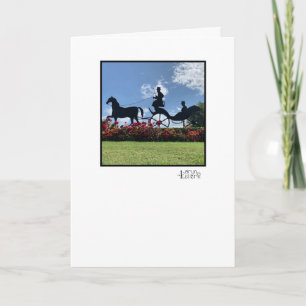 Horse & Carriage wenskaart Kaart