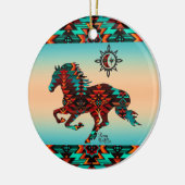 Horse Ceramic Ornament (Links)
