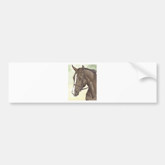 HORSE Champion Bijlage QH Mare Bumpersticker (Voorkant)