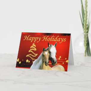 Horse Christmas Kaart