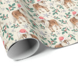 Horse Christmas Wrapping Paper Cadeaupapier<br><div class="desc">Paardenkerstpapier. De kleur van het papier is beige of crème. Verkrijgbaar in meerdere kleuren,  maten en twee afwerkingen. www.hotpocketgraphics.com</div>