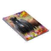 Horse Colorful Notitieboek (Rechterzijde)