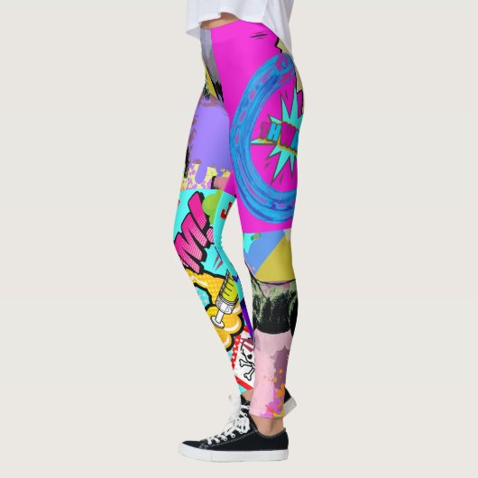 Horse Comic Design Leggings (Links)