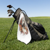 Horse Country Pumpkin Golfhanddoek (Groen)