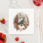 Horse Country Pumpkin Servet (Insitu)