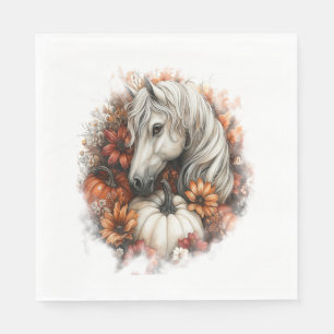 Horse Country Pumpkin Servet