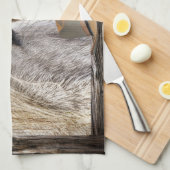 Horse Cowboy Boots Cowboy Pet Rustic Barn Board Theedoek (Quarter Fold)