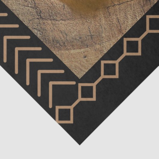 Horse Cowboy Boots Cowboy Pet Tissuepapier (Detail)