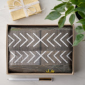 Horse Cowboy Boots Sunflower Rustic Barn Board Tissuepapier (Geschenk)