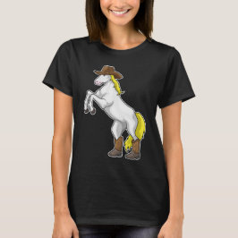Horse Cowboy Boots T-shirt