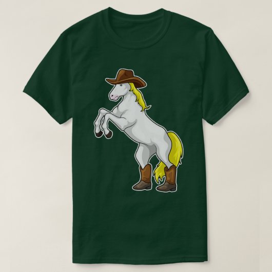 Horse Cowboy Boots T-shirt (Design voorkant)