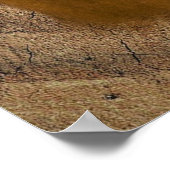 Horse Cowboy Boots Wagon Wheel Sunflower Western Poster (Hoek)