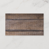 Horse Cowboy Boots Wagon Wheel Sunflower Western Visitekaartje (Achterkant)