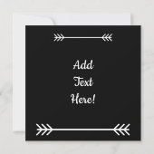 Horse Cowboy Pet Lasso Western Patroon Kaart (Achterkant)