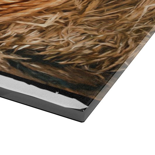 Horse Cowboy Pet Lasso Western Patroon Snijplank (Hoek)