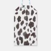 Horse Cowgirl Birthday Party Dank je Label Cadeaulabel (Achterkant)