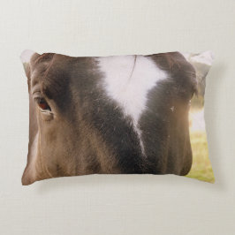 Horse Cushion Accent Kussen