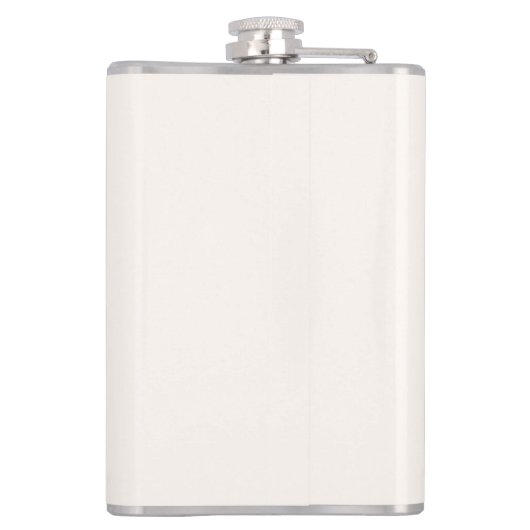 Horse Custom Name Equestrian Style Elegant Heupfles (Achterkant)