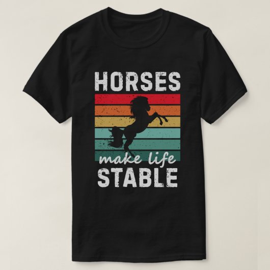 Horse dad grap t-shirt (Design voorkant)