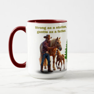 Horse Dad Pride - Paardendag paardensport editie Mok