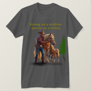 Horse Dad Pride - Paardendag paardensport editie T-shirt