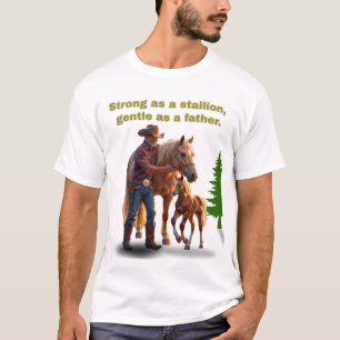 Horse Dad Pride - Paardendag paardensport editie T-shirt