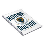 Horse Doctor Equine Veterinarian Notitieboek (Rechterzijde)