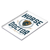 Horse Doctor Equine Veterinarian Notitieboek (Linkerzijde)