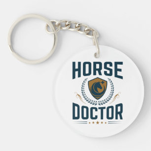 Horse Doctor Equine Veterinarian Sleutelhanger
