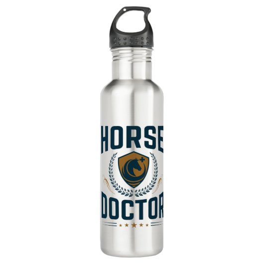 Horse Doctor Equine Veterinarian Waterfles (Voorkant)