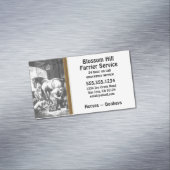 Horse Donkey Farrier Magnetisch Visitekaartje (Voorbeeld)