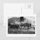 Horse Drawn Cart Briefkaart (Voorkant / Achterkant)