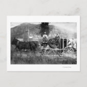 Horse Drawn Cart Briefkaart (Voorkant)