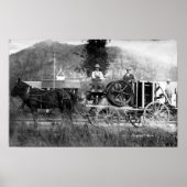 Horse Drawn Cart Poster (Voorkant)