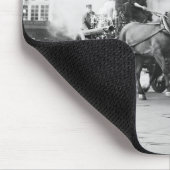 Horse Drawn Fire Engine, begin jaren 1900 Muismat (Hoek)