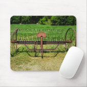 Horse Drawn Hay Rake Muismat (Met muis)
