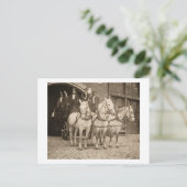 Horse Drawn Hook and Ladder Fire Company —  Briefkaart (Staand voorkant)