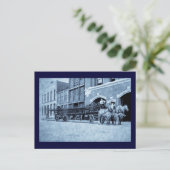 Horse Drawn Hook and Ladder Fire Company Briefkaart (Staand voorkant)