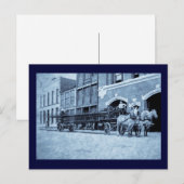 Horse Drawn Hook and Ladder Fire Company Briefkaart (Voorkant / Achterkant)