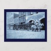 Horse Drawn Hook and Ladder Fire Company Briefkaart (Voorkant)