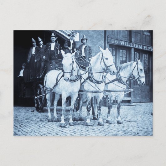 Horse Drawn Hook and Ladder Fire Company —  Briefkaart (Voorkant)