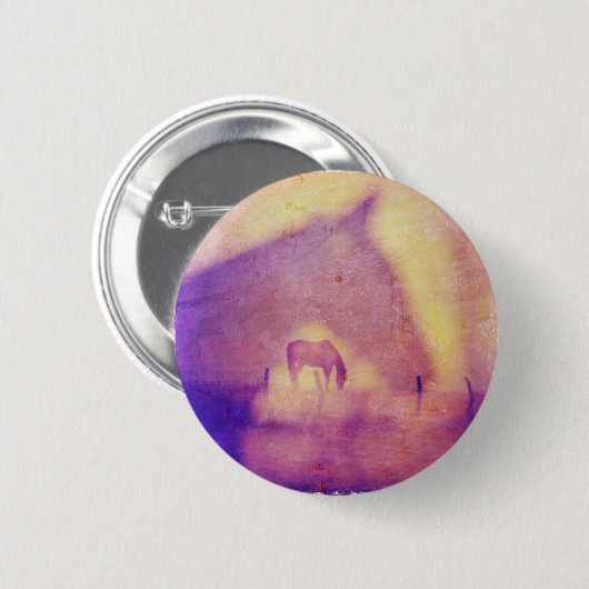 Horse Dreams Ronde Button 5,7 Cm (Voorkant /achterkant)