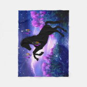 Horse Drocatcher Fleece Deken (Voorkant)