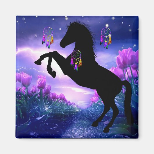 Horse Drocatcher Magneet (Voorkant)