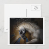 Horse droom briefkaart (Voorkant / Achterkant)