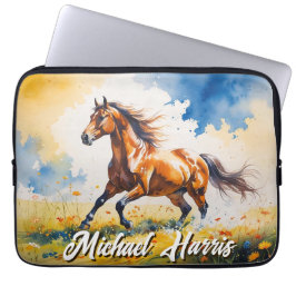 Horse Electronics Bag | Aangepaste Mannen-cadeaus Laptop Sleeve