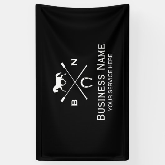 Horse Elegant Horseback Riding Equestrian Equine Spandoek (Verticaal)