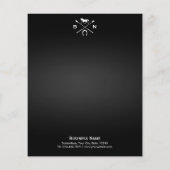 Horse Elegant Horseback Riding Equine Equestrian Flyer (Achterkant)